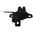 2015-2019 Ford Mustang - Trunk Latch, Black, Metal and Plastic, Lockable
