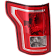 2015 Ford F-150 XLT - Driver Side Halogen Tail Light, With bulb(s), OE Replacement