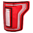 2017 Ford F-150 - Passenger Side LED Tail Light, With bulb(s),  For Models Without Blind Spot Detection, OE Replacement, Crew Cab Pickup, CAPA Certified