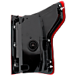 Driver Side Tail Light, with Bulb, LED, Clear and Red Lens, CAPA CERTIFIED