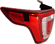 2019 Ford Police Interceptor Utility Base - Driver Side Halogen Tail Light, With bulb(s), OE Replacement
