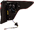 2019 Ford Police Interceptor Utility Base - Driver Side Halogen Tail Light, With bulb(s), OE Replacement
