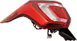 2019 Ford Police Interceptor Utility Base - Driver Side Halogen Tail Light, With bulb(s), OE Replacement