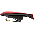 Passenger Side, Inner Halogen Tail Light, With bulb(s), OE Replacement