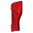 2017-2019 Ford F-250 Super Duty - Passenger Side Tail Light, with Bulb, Halogen, Clear and Red Lens