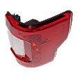 2017-2019 Ford F-250 Super Duty - Passenger Side Tail Light, with Bulb, Halogen, Clear and Red Lens