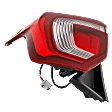 Driver Side Tail Light, with Bulb, LED, Clear and Red Lens, Sport Model