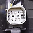 Passenger Side Tail Light, with Bulb, Halogen, Clear and Red Lens