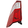 Passenger Side Halogen Tail Light, with Bulb, For Models with Dual Rear Wheels, CAPA CERTIFIED