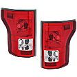 2016 Ford F-150 - Driver and Passenger Side Halogen Tail Light, Without bulb(s), OE Replacement