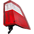 2022 Ford Transit-350 - Driver Side Halogen Tail Light, With bulb(s), For Models With Single Rear Wheels, OE Replacement