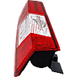 2022 Ford Transit-350 - Driver Side Halogen Tail Light, With bulb(s), For Models With Single Rear Wheels, OE Replacement