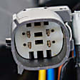2022 Ford Transit-350 - Driver Side Halogen Tail Light, With bulb(s), For Models With Single Rear Wheels, OE Replacement