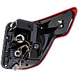 2020-2023 Ford Police Interceptor Utility - Driver Side LED Tail Light, with Bulb, CAPA Certified