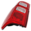 2019-2023 Ford Ranger - Passenger Side Tail Light, with Bulb, Halogen, XL Model, 4 Cyl., 2.3L Engine