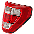 2022 Ford F-150 - Passenger Side Halogen Tail Light, With bulb(s), For Models Without Blind Spot Detection, OE Replacement, CAPA Certified