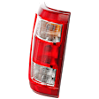 Driver Side Tail Light, with Bulb, Halogen, For Models without Blind Spot Detection, CAPA CERTIFIED