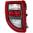 Driver Side Halogen/LED Combo Tail Light, With bulb(s), OE Replacement, CAPA Certified