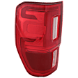 Driver Side Tail Light, with Bulb, LED, For Models with Blind Spot Detection