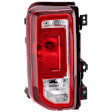 2021-2024 Ford Bronco - Driver Side Halogen Tail Light, With bulb(s), OE Replacement,, CAPA Certified