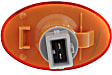 Rear, Driver or Passenger Side Side Marker, with Bulb(s)