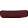 Rear, Passenger Side Bumper Reflector