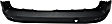 Rear Textured Bumper Cover CAPA Certified