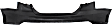 Rear Primed Bumper Cover, Sedan