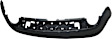 Rear, Lower Textured Bumper Cover