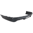Rear, Lower Textured Bumper Cover CAPA Certified