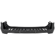 Rear Primed Bumper Cover CAPA Certified