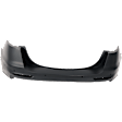 Rear Primed Bumper Cover