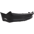 Rear Primed Bumper Cover, For Models Without Parking Aid Sensor