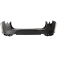 Rear, Upper Primed Bumper Cover CAPA Certified