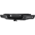 2021 Ford Ranger XLT 4 Cyl 2.3L - Rear Bumper, For Models With Towing Package and Parking Aid Sensor, Painted Black