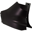 Rear, Driver Side Bumper End, Primed Plastic CAPA Certified