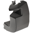 Rear, Passenger Side, Outer Bumper End, Textured Plastic
