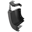 Rear, Driver Side Bumper End, Textured Plastic