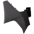 Rear, Passenger Side Bumper End, Textured Plastic