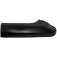 Rear, Passenger Side Bumper End, Painted Gray
