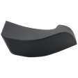 Rear, Passenger Side Bumper End, Textured Plastic
