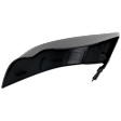 Rear, Passenger Side Bumper End, Textured Plastic