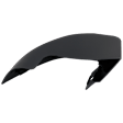 Rear, Passenger Side Bumper End, Textured Plastic