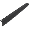 Rear Bumper Trim, Black