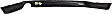 2013-2018 Ford Fusion - Rear Valance, Textured, CAPA Certified