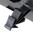 Center Bumper Step Pad, Black, 4 Cyl., 2.3L Engine