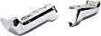 Step Bumper, Chrome Face Bar Only; With pad provision Without mounting bracket(s)