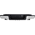 2019-2023 Ford Ranger - Rear Bumper, Chrome, With Mounting Brackets