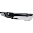 Step Bumper, Chrome Face Bar and Pads Without mounting bracket(s)