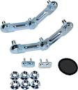 Step Bumper, Chrome Face Bar and Pads With mounting bracket(s)